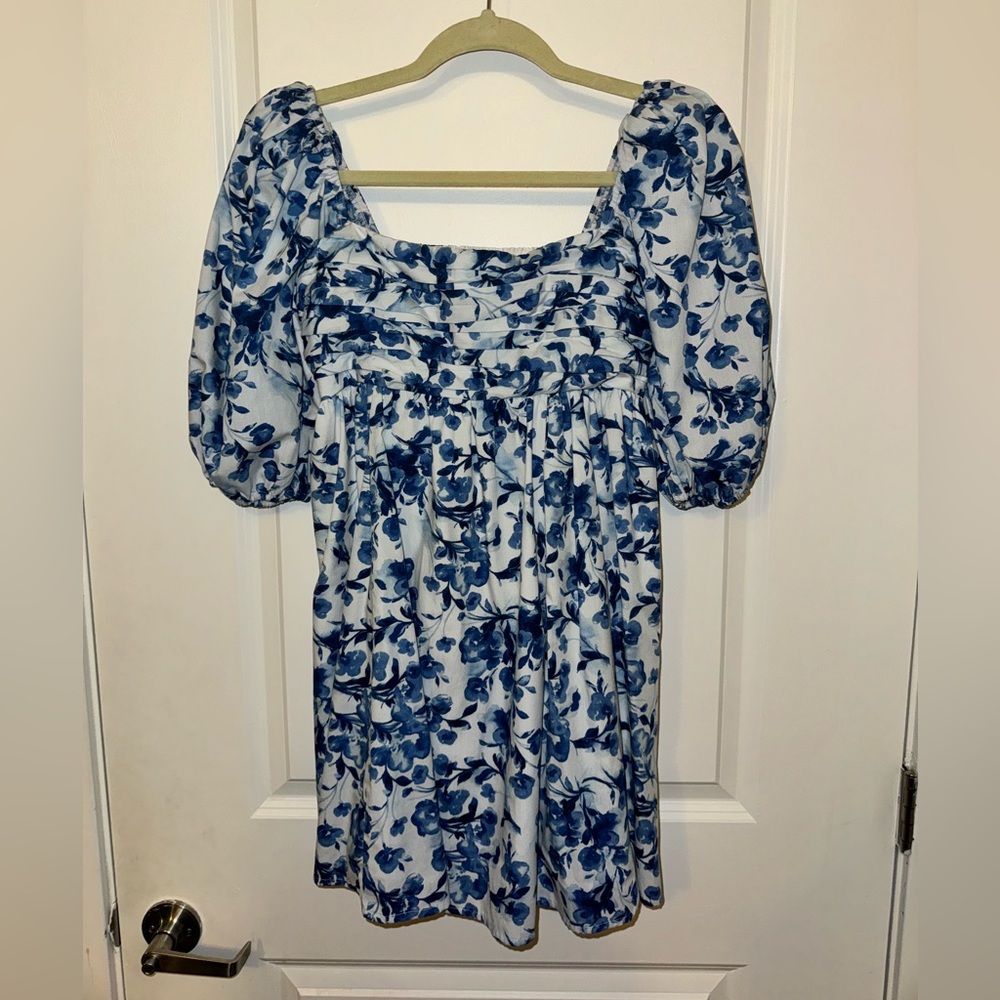 Abercrombie & Fitch Puff Sleeve Dress- Size S